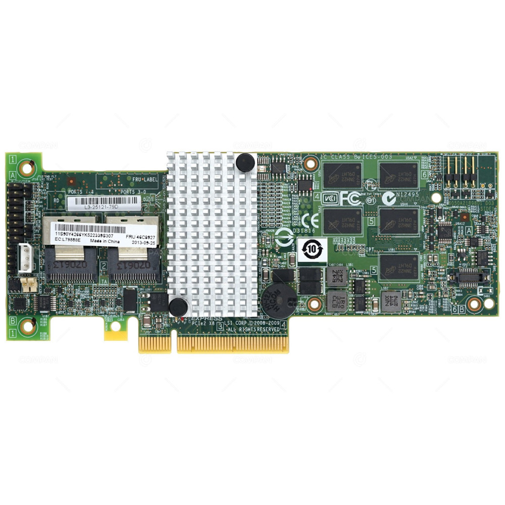 46C8927 IBM M5015 6GB SAS SATA RAID CONTROLLER PCI-E ADAPTER - L3-25121-79C, M5015, L3-25121-79D